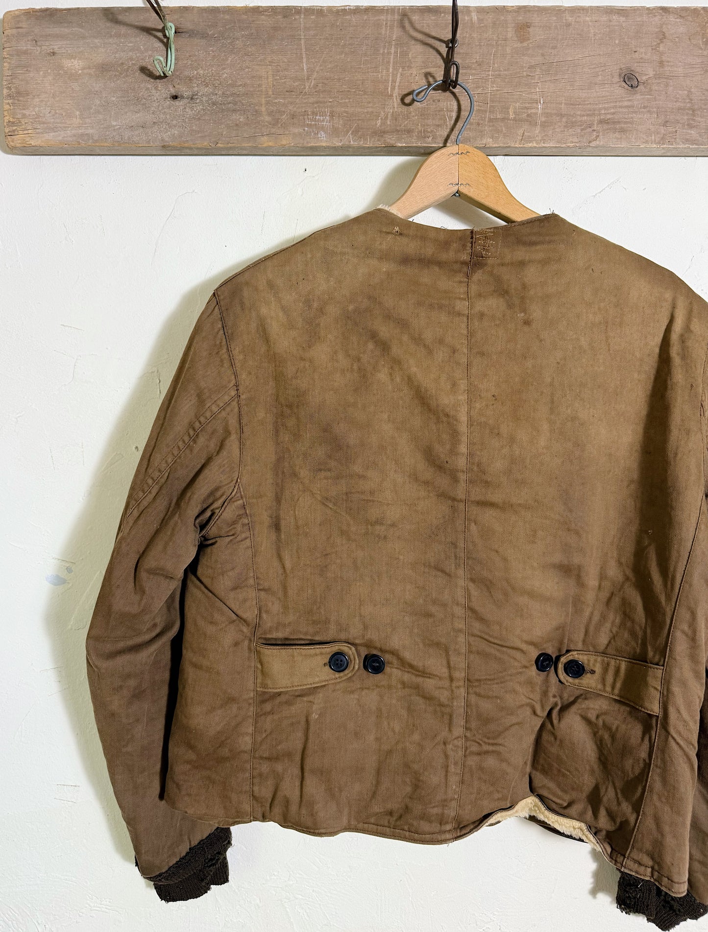 1930s Double Duty Sherpa Lined Jacket