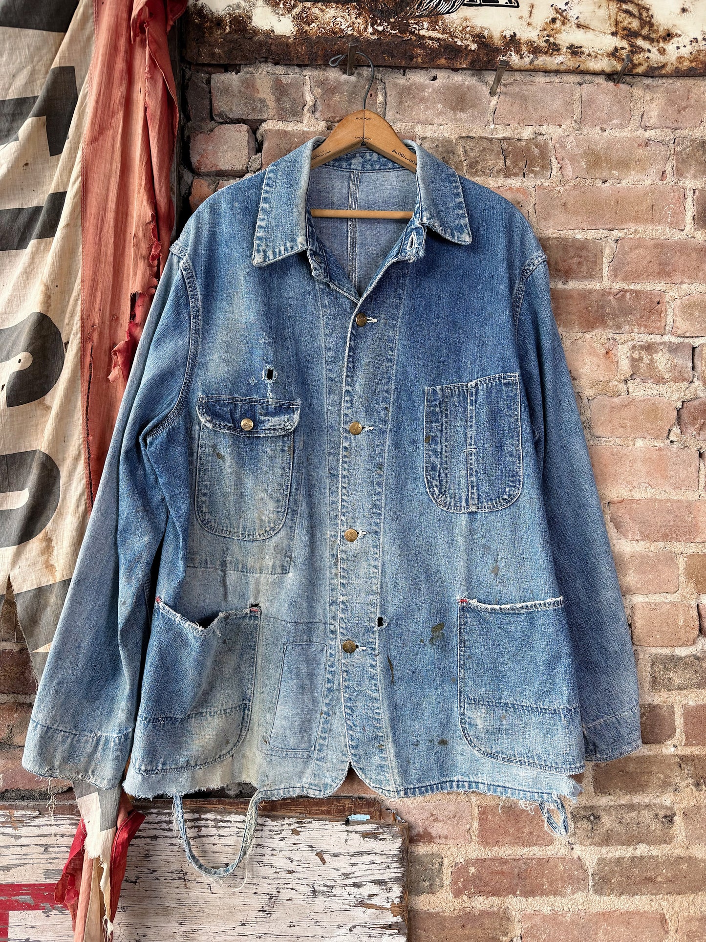 50s Sanforized Denim Chore Jacket