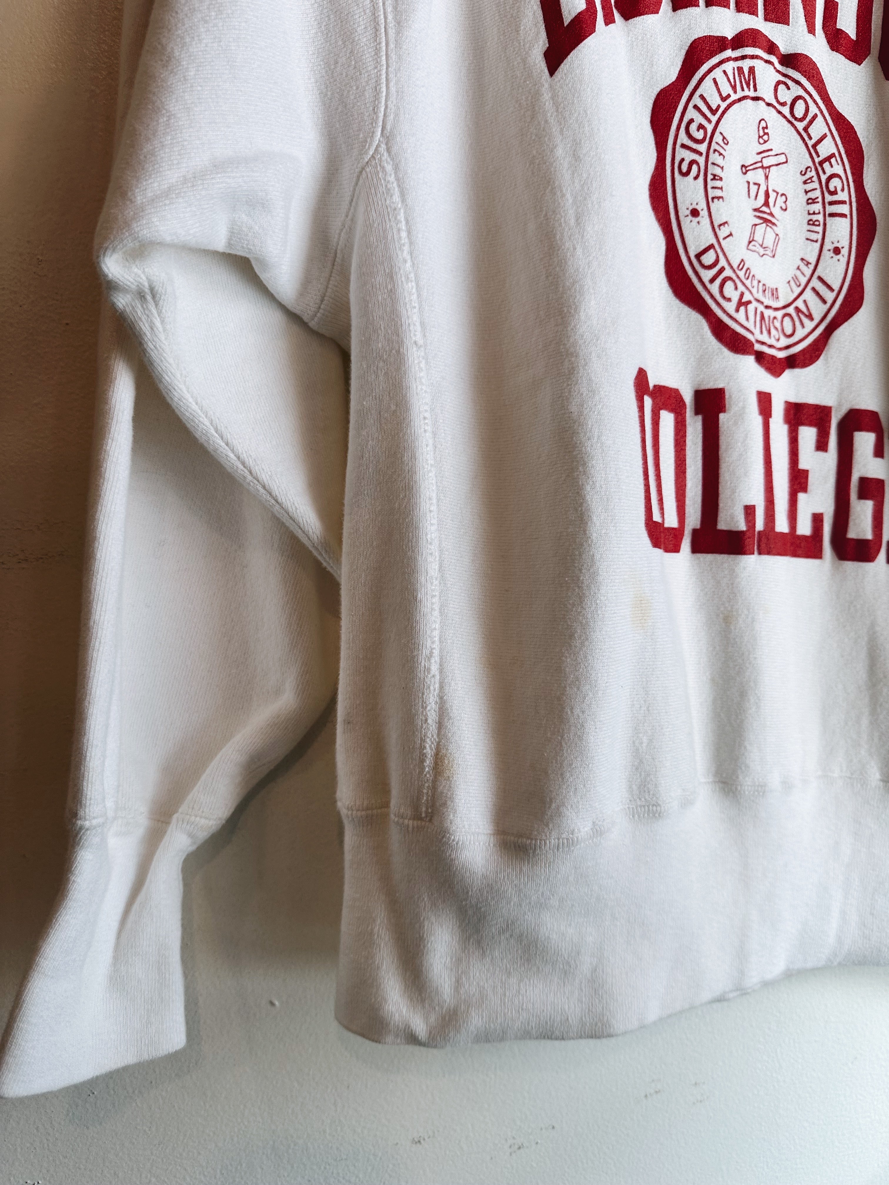 Dickinson College Reverse Weave Sweatshirt – Raggedy Threads