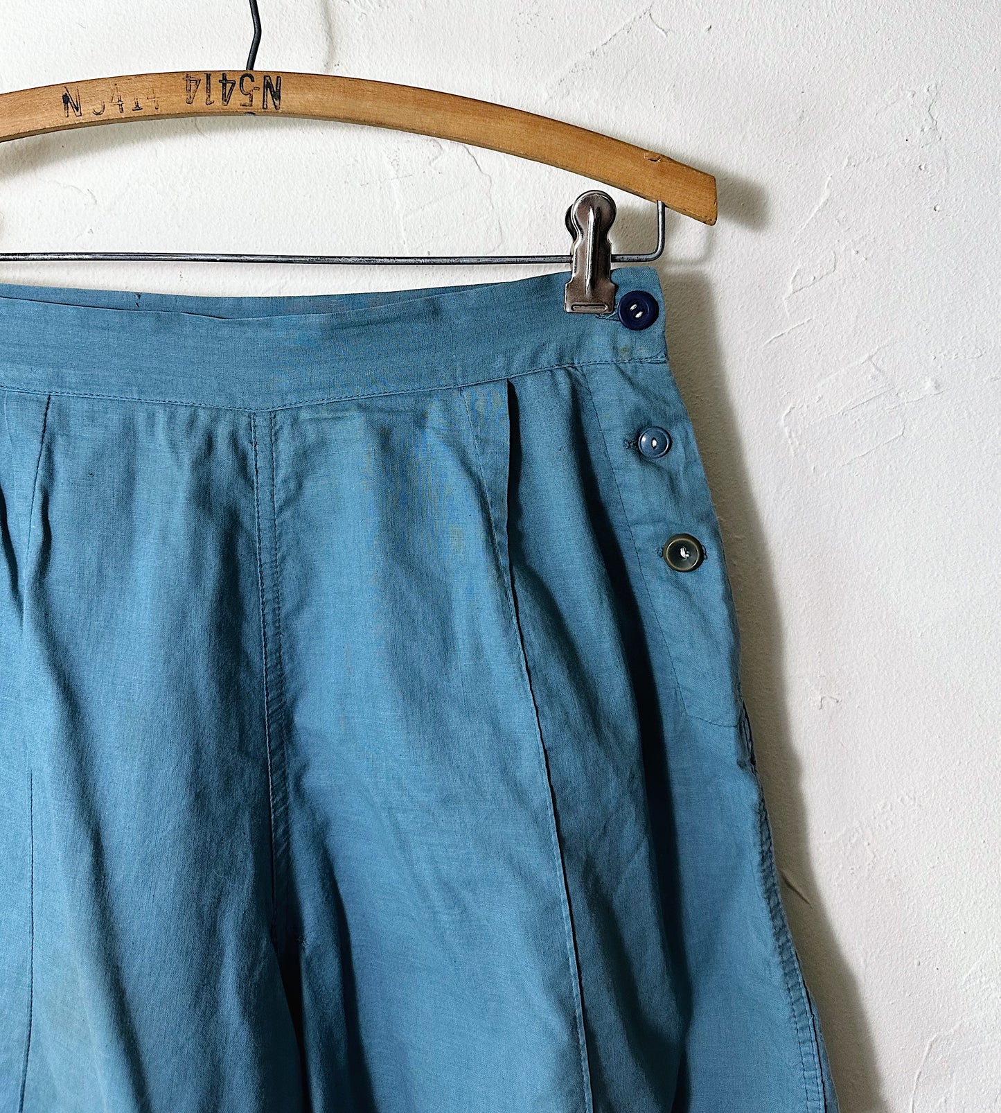 VIntage Indigo High Waist Shorts