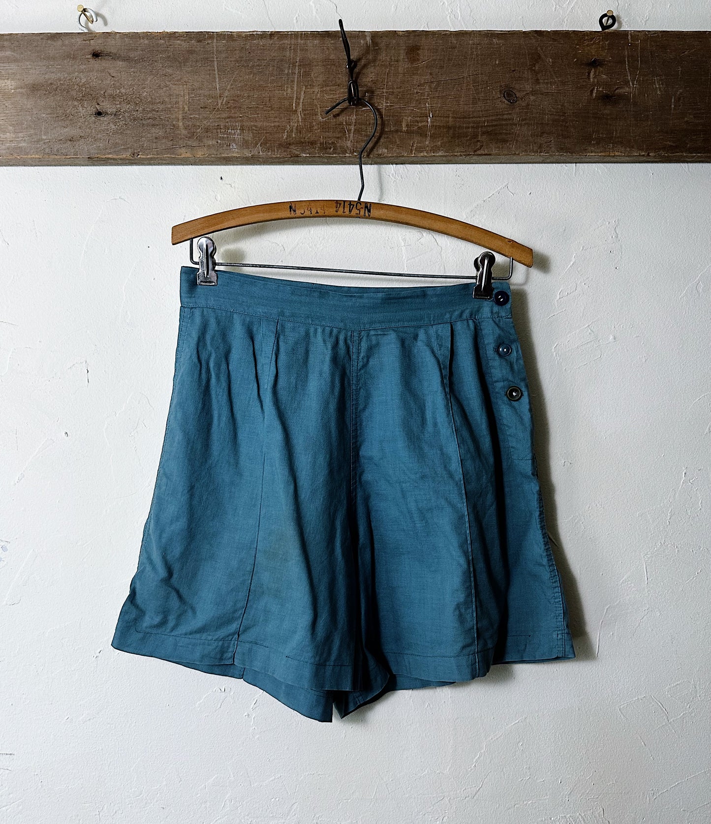 VIntage Indigo High Waist Shorts