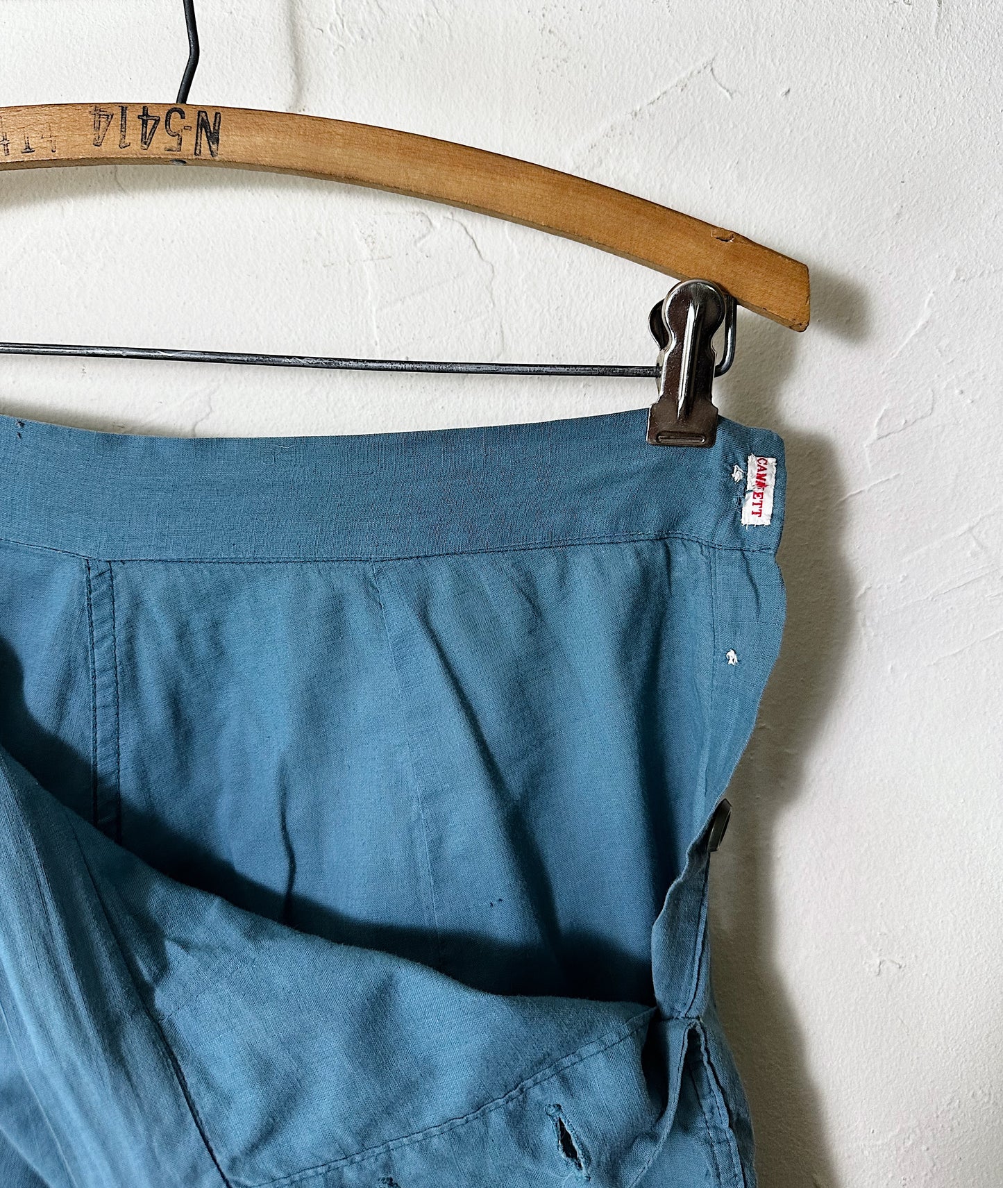 VIntage Indigo High Waist Shorts