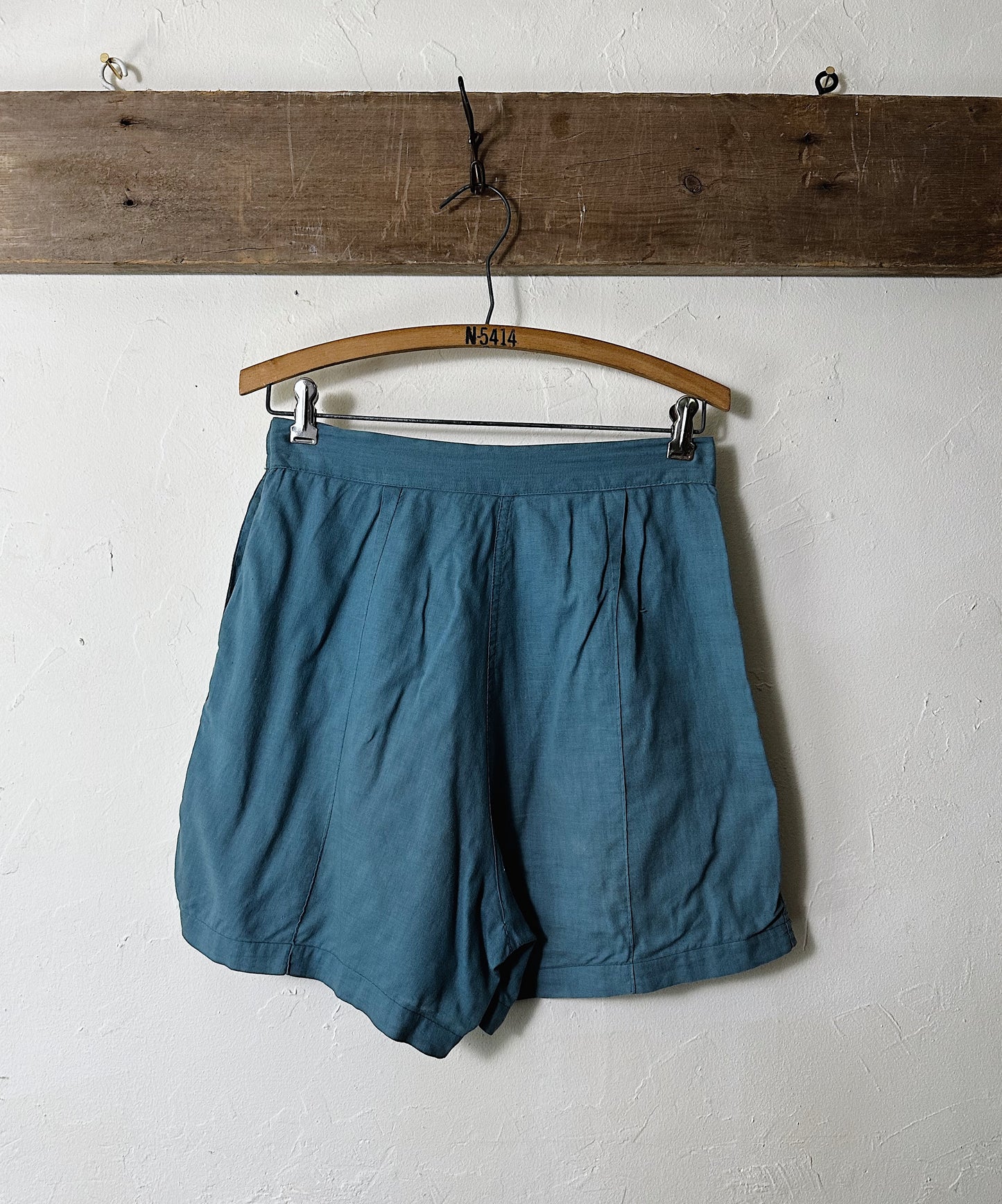 VIntage Indigo High Waist Shorts