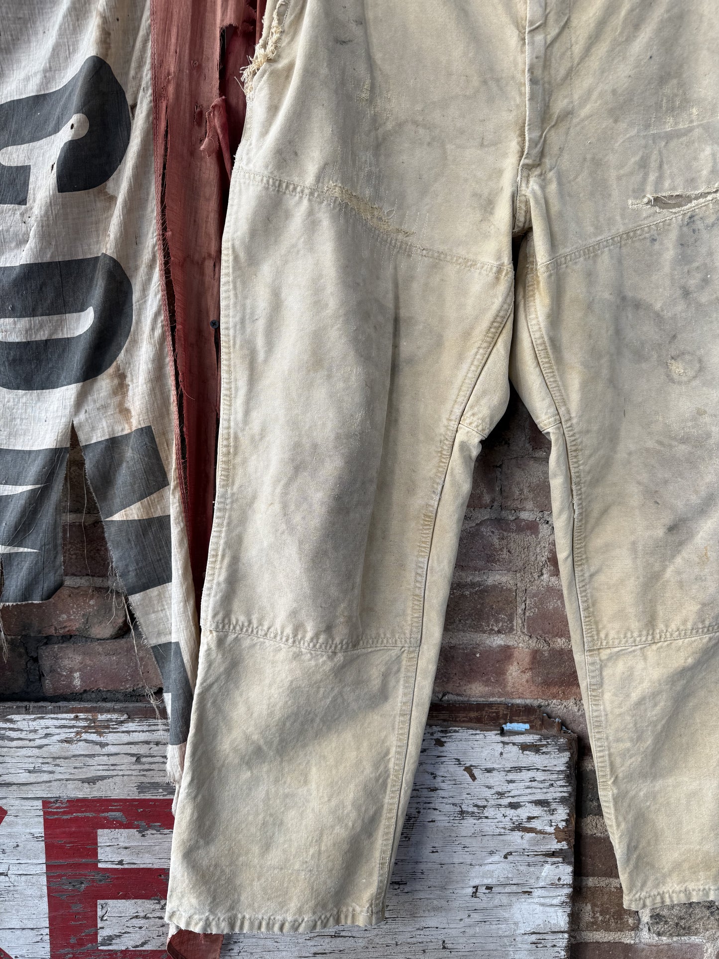 Vintage Distressed Hunting Pants