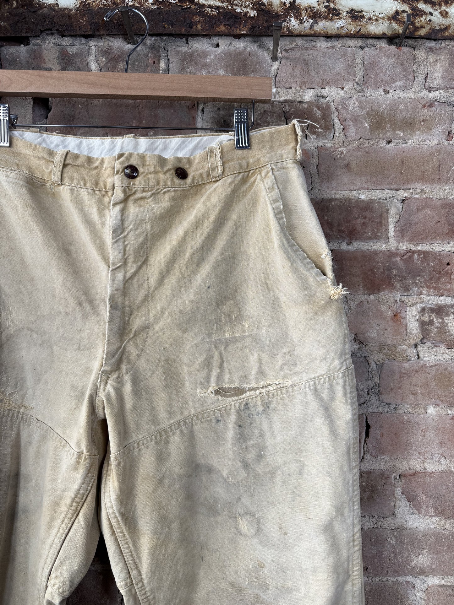 Vintage Distressed Hunting Pants