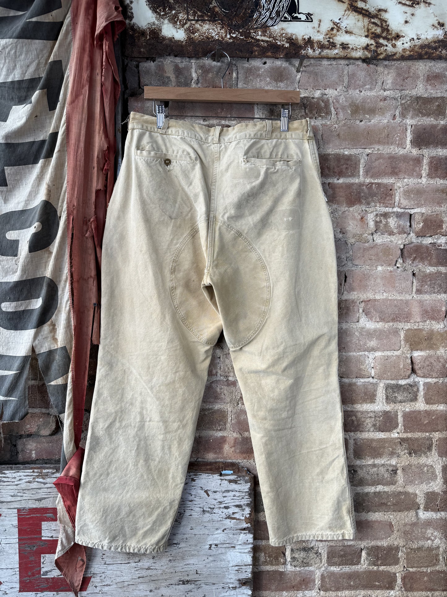 Vintage Distressed Hunting Pants