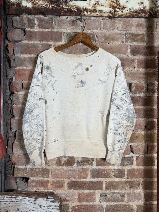 50s Single V Paint Splattered Sweatshirt