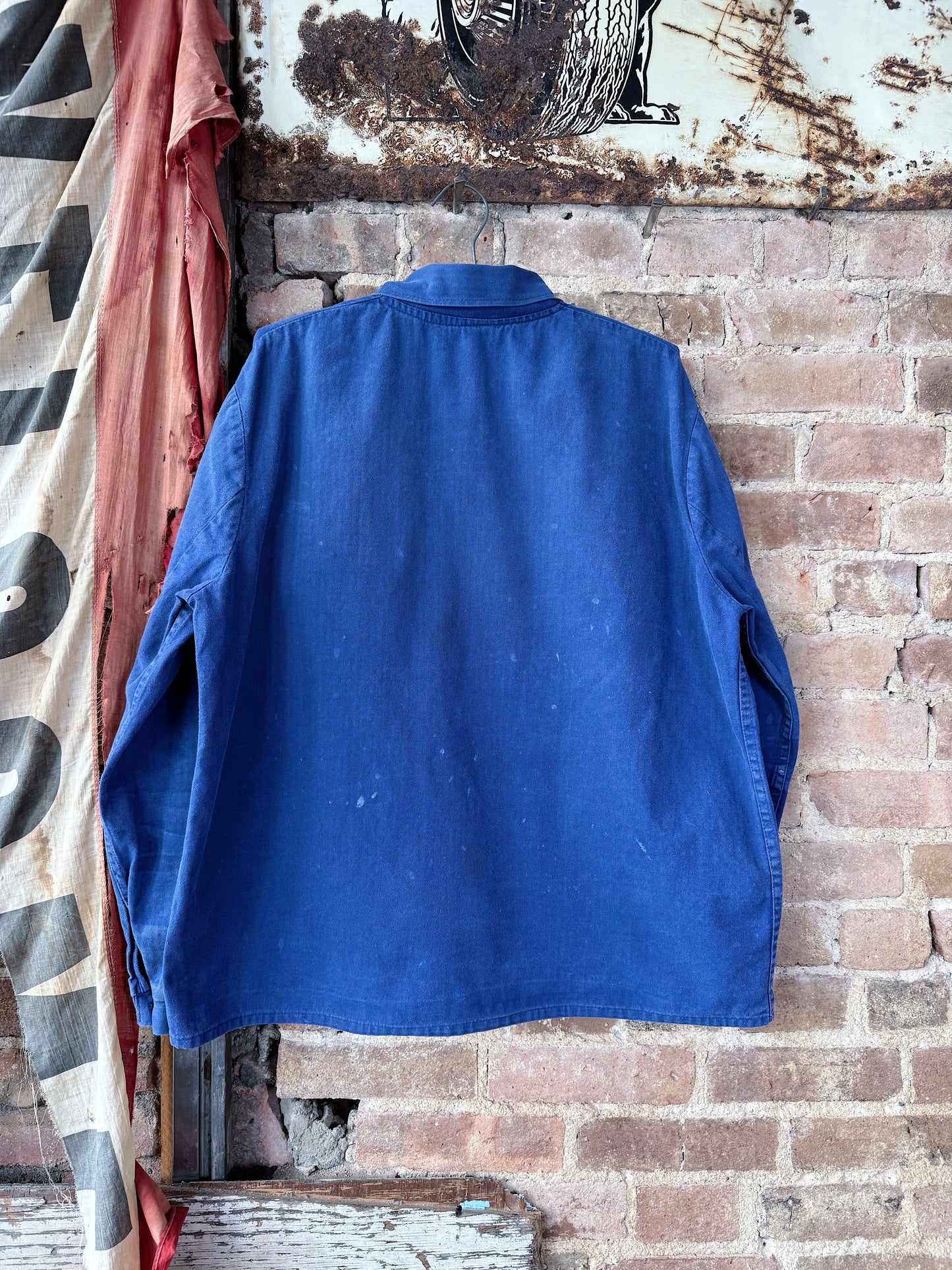 Indigo HBT Chore Jacket