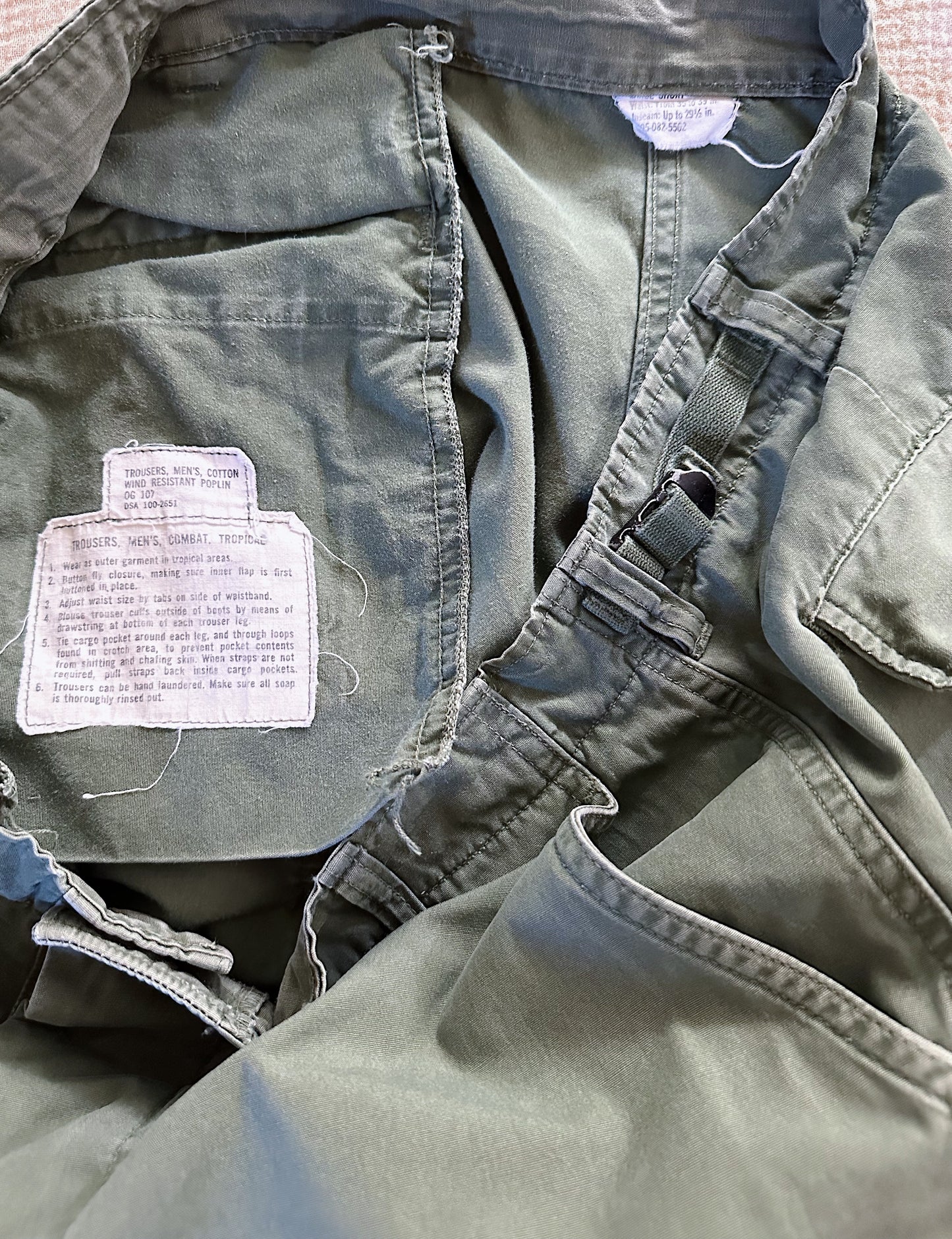 Vietnam Era Jungle Poplin Trouser