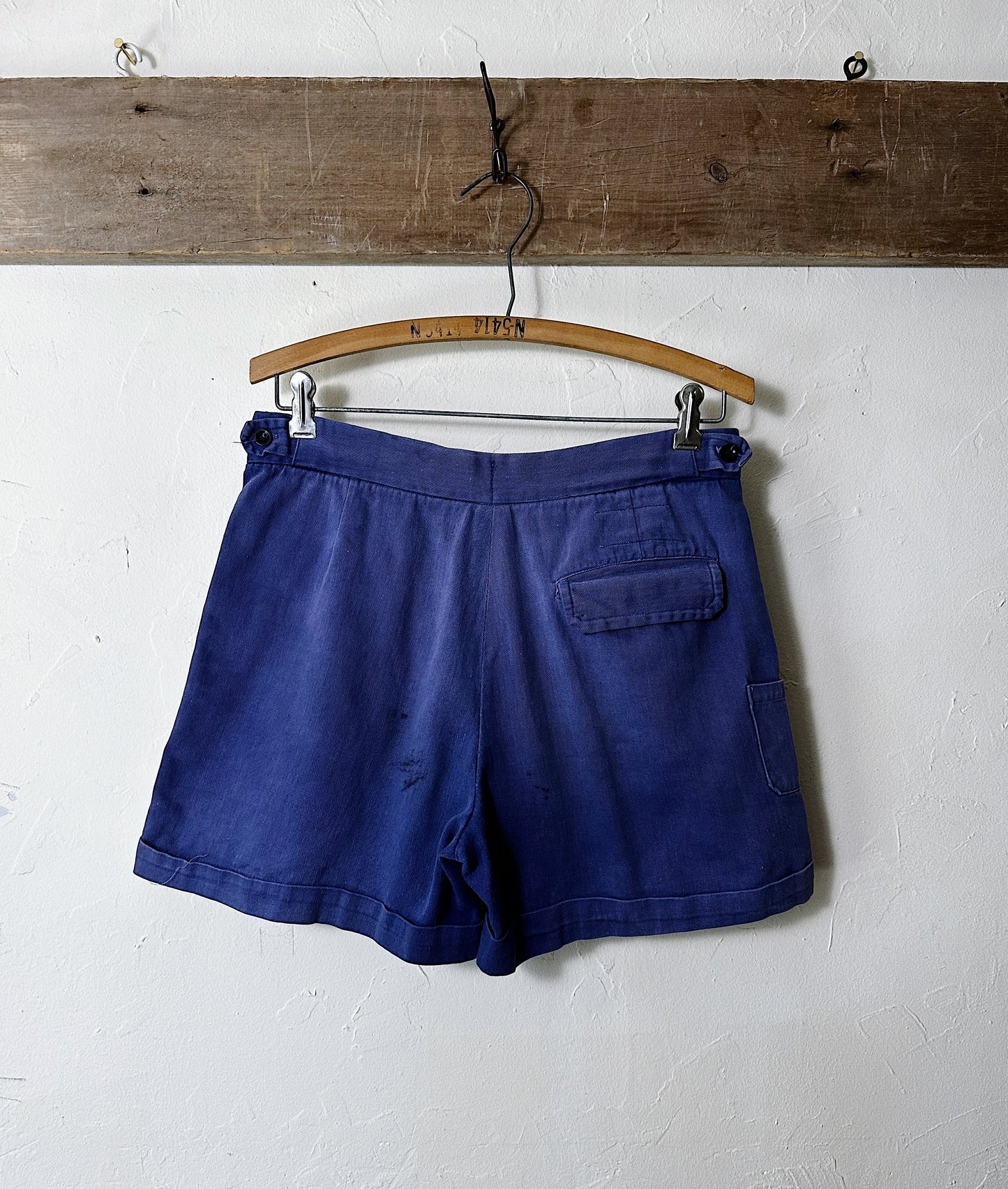 50s Indigo King Of Animals Shorts