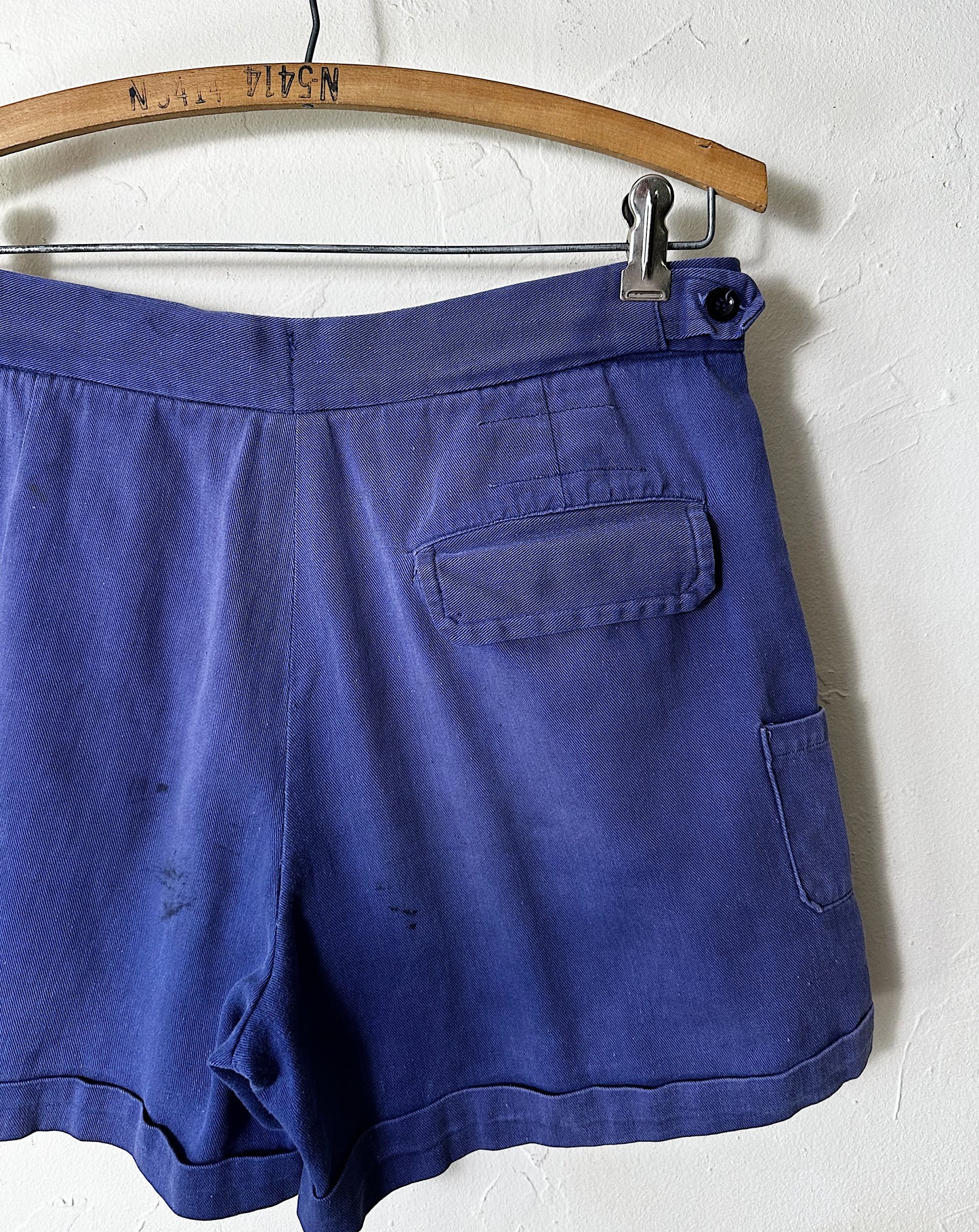 50s Indigo King Of Animals Shorts