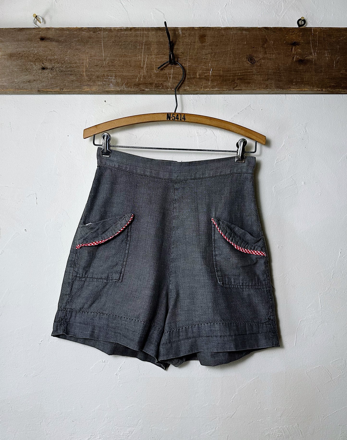 50s Lady Verdugo Chambray Shorts