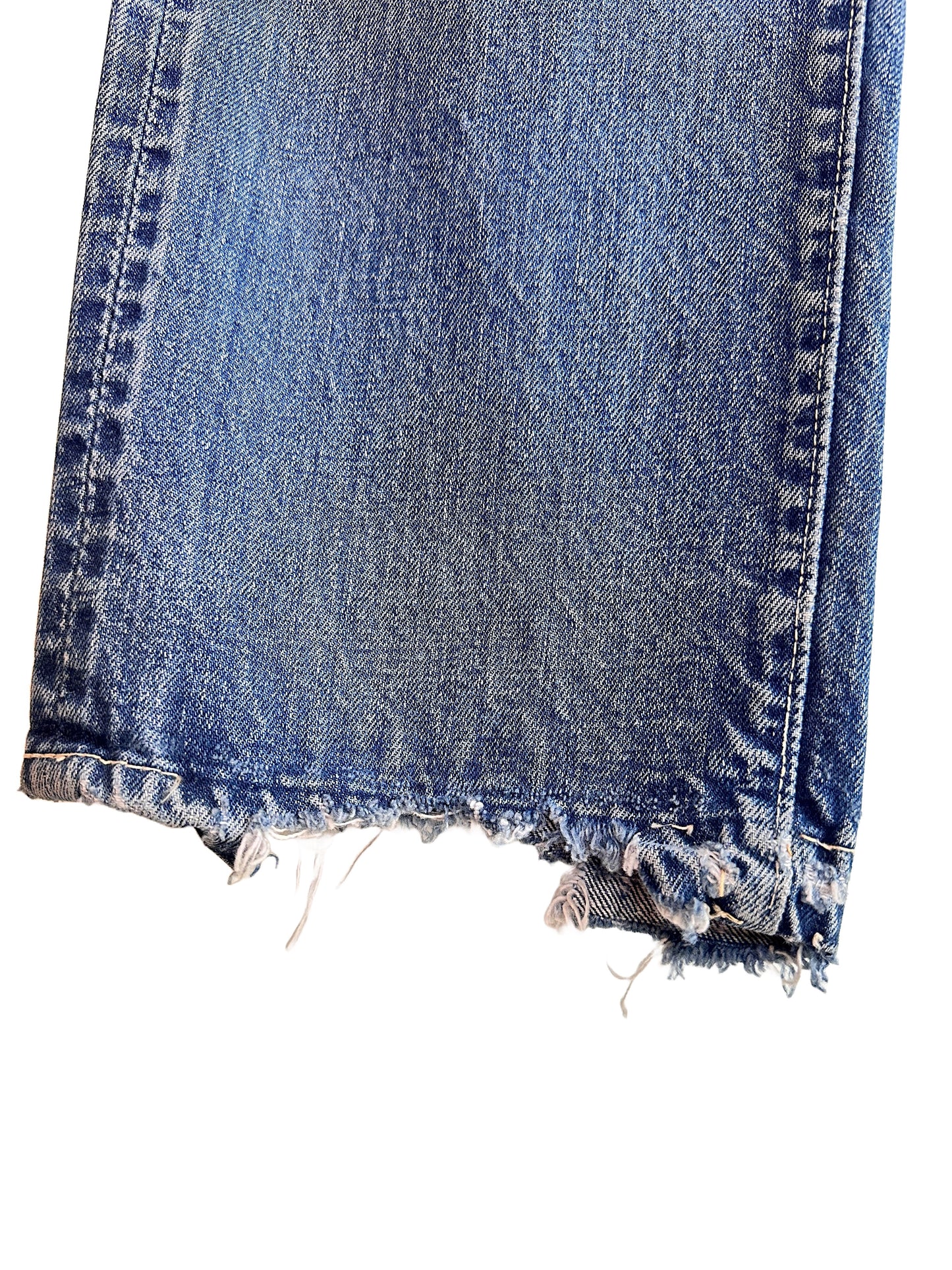 distressed hem 