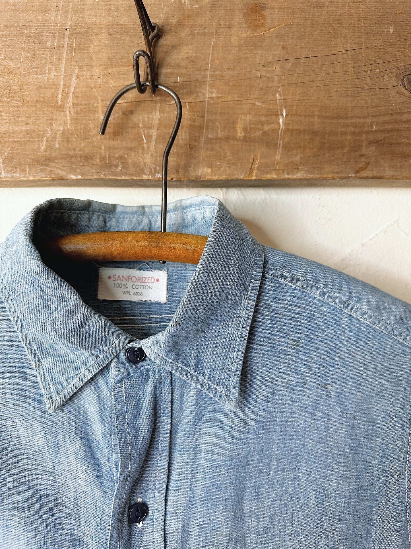 USN Chambray Short Sleeve Shirt